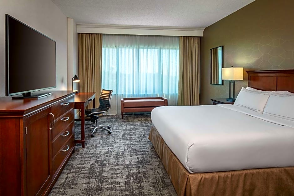 Completed guestroom renovation at Hilton Greenville